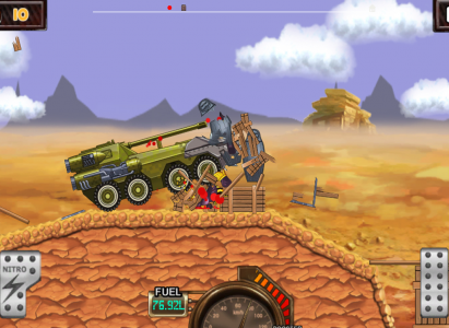 اسکرین شات بازی Monster Car Hill Racer 7