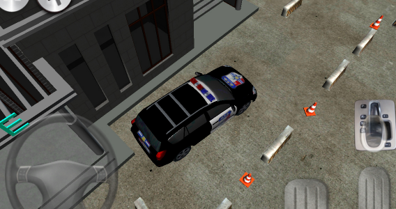 اسکرین شات بازی 3D Police Car Parking 2