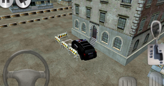 اسکرین شات بازی 3D Police Car Parking 3