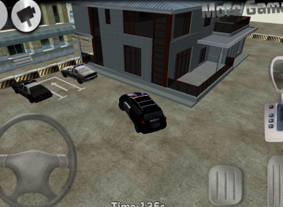 اسکرین شات بازی 3D Police Car Parking 4