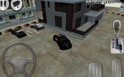 اسکرین شات بازی 3D Police Car Parking 7