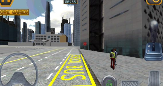 اسکرین شات بازی Schoolbus Driving 3D Simulator 3