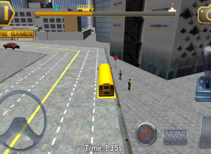 اسکرین شات بازی Schoolbus Driving 3D Simulator 4