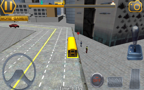 اسکرین شات بازی Schoolbus Driving 3D Simulator 7