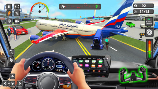 اسکرین شات بازی Airplane Pilot Car Transporter 3