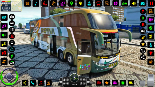 اسکرین شات 3 بازی Euro City Bus Games Simulator