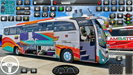 اسکرین شات بازی Euro City Bus Games Simulator 8