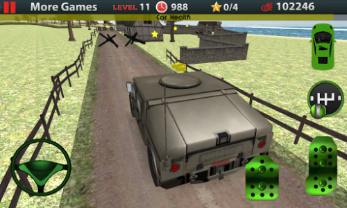 اسکرین شات بازی Army Parking Wars: WW2 4