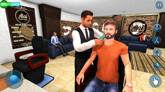 اسکرین شات بازی Barber Shop- Hair Tattoo Games 6