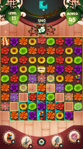 اسکرین شات بازی Flower Blossom Jam - A Match 3 Puzzle Game 1