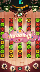 اسکرین شات بازی Flower Blossom Jam - A Match 3 Puzzle Game 5