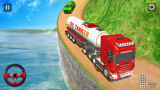 اسکرین شات بازی Heavy Oil Tanker Truck Games 2