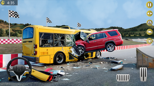 اسکرین شات بازی Car Crash Accident Simulator 1