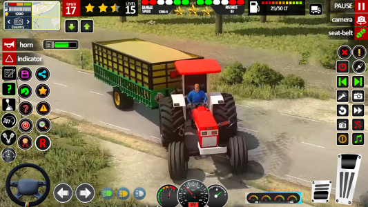 اسکرین شات 2 بازی Tractor Driving: Tractor Games
