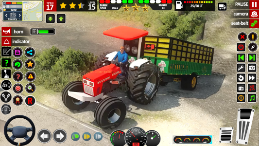 اسکرین شات 1 بازی Tractor Driving: Tractor Games