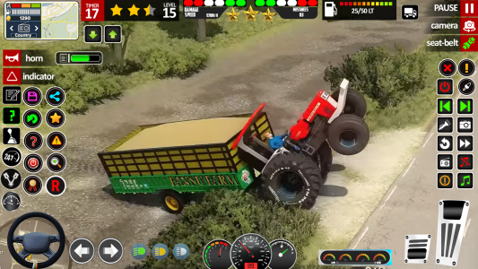 اسکرین شات 3 بازی Tractor Driving: Tractor Games