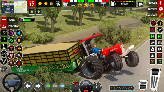 اسکرین شات 5 بازی Tractor Driving: Tractor Games