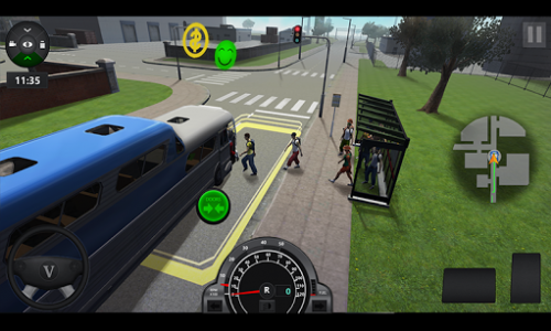 اسکرین شات بازی City Bus Simulator 2016 1