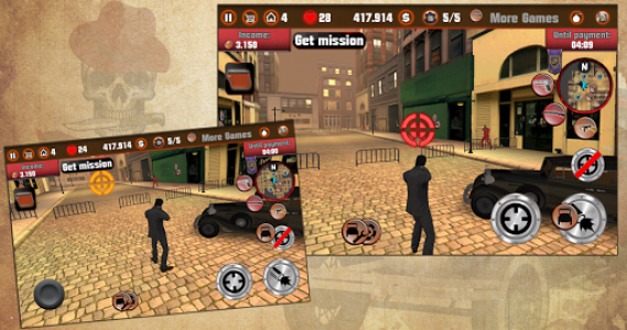 اسکرین شات بازی City of gangsters 3D: Mafia 5