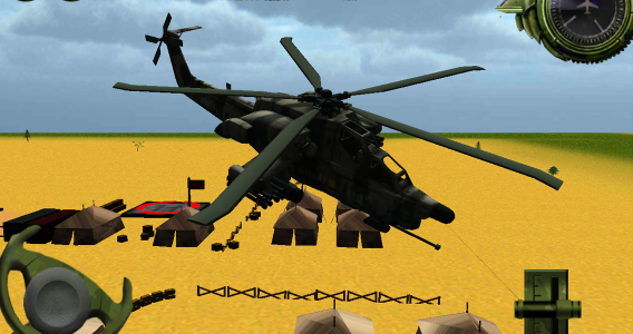 اسکرین شات بازی Combat helicopter 3D flight 2