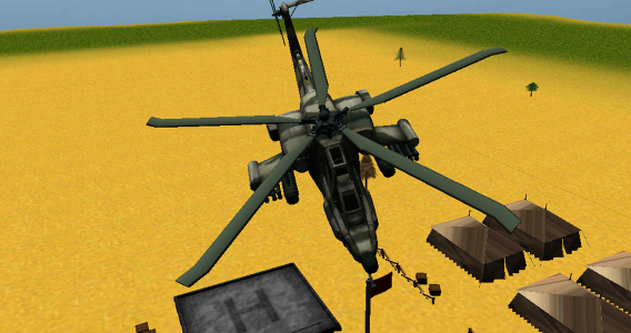اسکرین شات بازی Combat helicopter 3D flight 3
