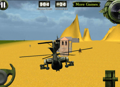 اسکرین شات بازی Combat helicopter 3D flight 4