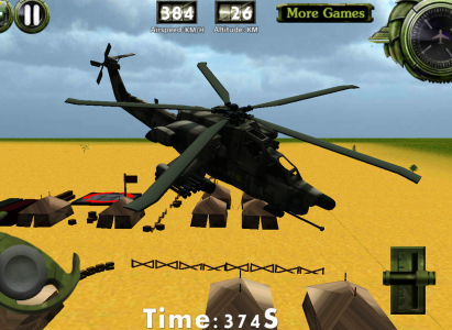 اسکرین شات بازی Combat helicopter 3D flight 5