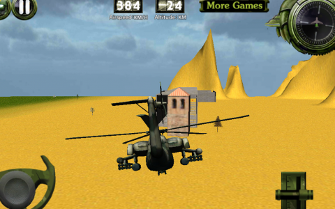 اسکرین شات بازی Combat helicopter 3D flight 7