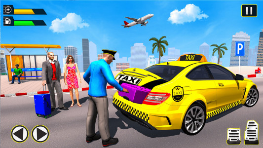 اسکرین شات بازی Taxi Simulator : Taxi Games 3D 1