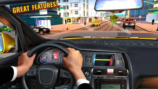 اسکرین شات 2 بازی Taxi Simulator : Taxi Games 3D