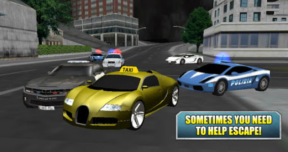 اسکرین شات بازی Crazy Driver Taxi Duty 3D 7