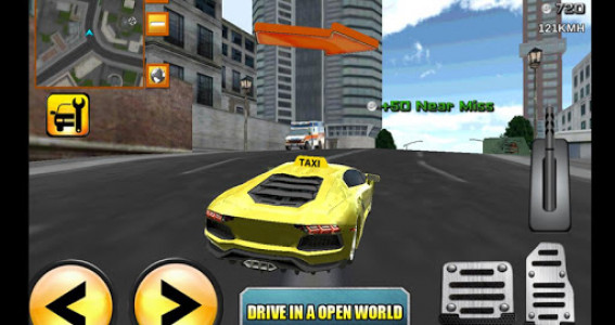 اسکرین شات بازی Crazy Driver Taxi Duty 3D 6
