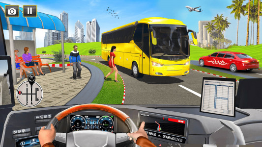اسکرین شات بازی City Coach Bus Driving Game 5