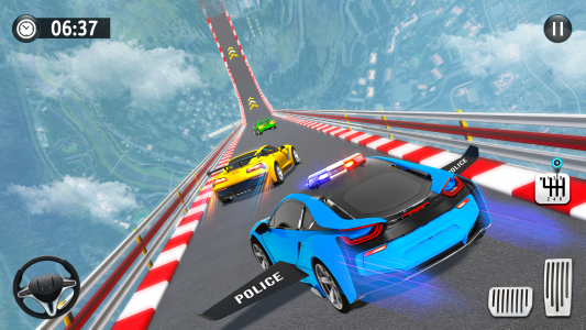 اسکرین شات بازی Crazy Car Stunt: Ramp Car Game 8
