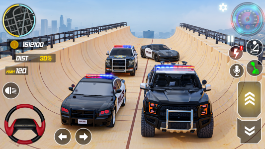 اسکرین شات بازی Crazy Car Stunt: Ramp Car Game 3