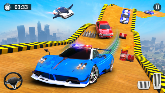 اسکرین شات بازی Crazy Car Stunt: Ramp Car Game 7