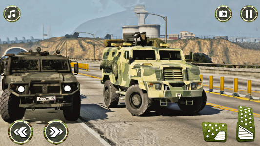 اسکرین شات 1 بازی US Army Truck Sim Vehicles