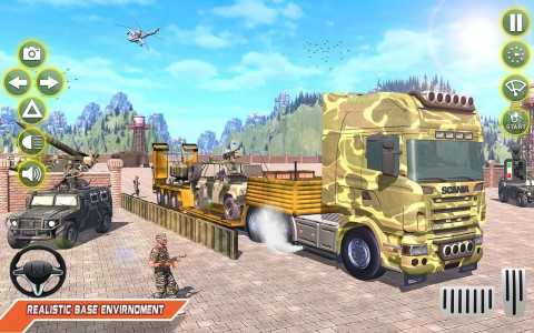 اسکرین شات بازی US Army Truck Sim Vehicles 7