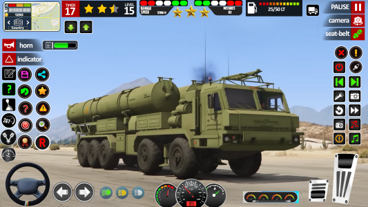 اسکرین شات 4 بازی Extreme Army Truck Sim War