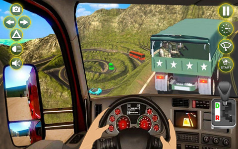 اسکرین شات بازی US Army Truck Sim Vehicles 1