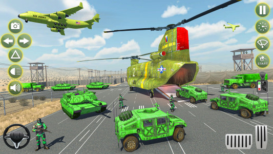 اسکرین شات بازی US Army Truck Sim Vehicles 2