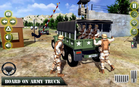 اسکرین شات بازی US Army Truck Sim Vehicles 3