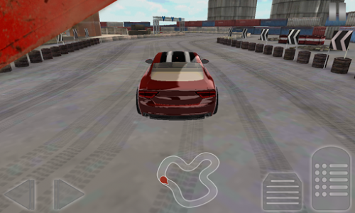اسکرین شات بازی Dust Drift Racing 3D Driver 4