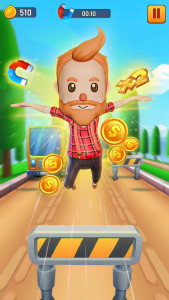 اسکرین شات 4 بازی Subway Runner Game