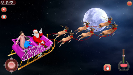 اسکرین شات 2 بازی Christmas Flying Santa Gift