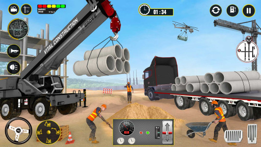 اسکرین شات 6 بازی Heavy Excavator Simulator Game