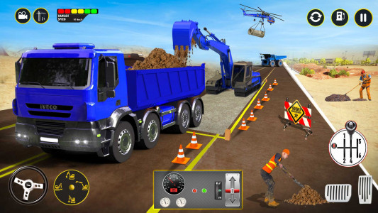اسکرین شات بازی Heavy Excavator Simulator Game 8