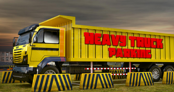 اسکرین شات بازی Heavy dump truck 3D parking 1