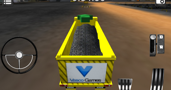 اسکرین شات بازی Heavy dump truck 3D parking 2