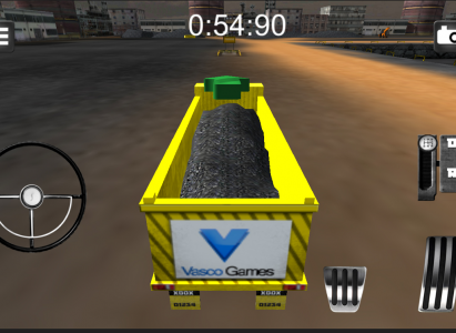 اسکرین شات بازی Heavy dump truck 3D parking 6